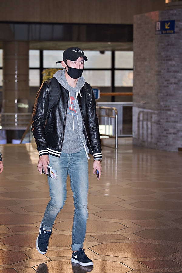 2PM 닉쿤, 김포국제공항 출국길