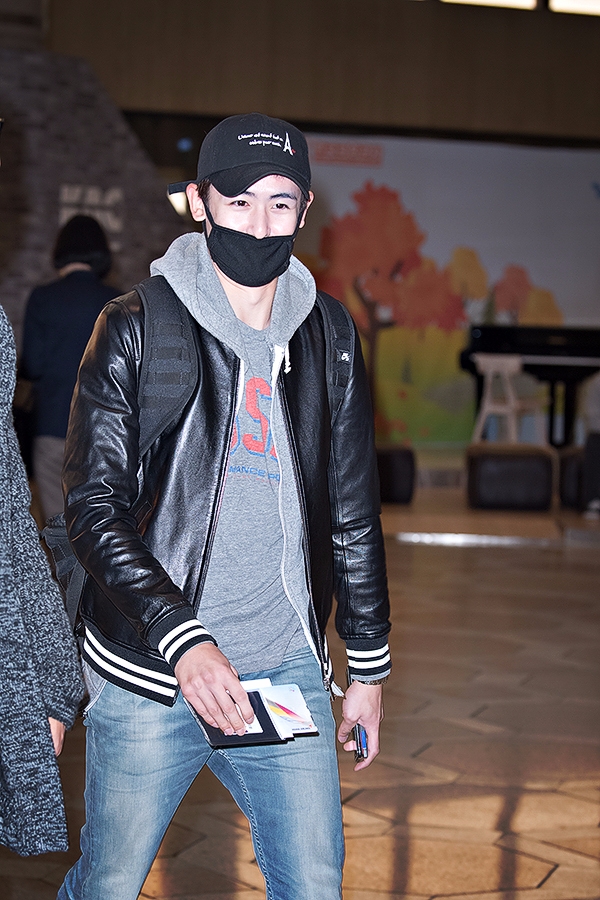 2PM 닉쿤, 김포국제공항 출국길