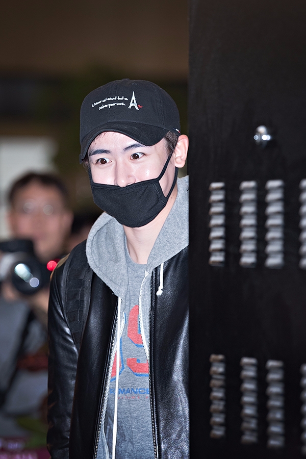 2PM 닉쿤, 김포국제공항 출국길