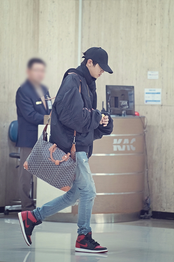 엑소(EXO) 찬열, 김포국제공항 입국 현장