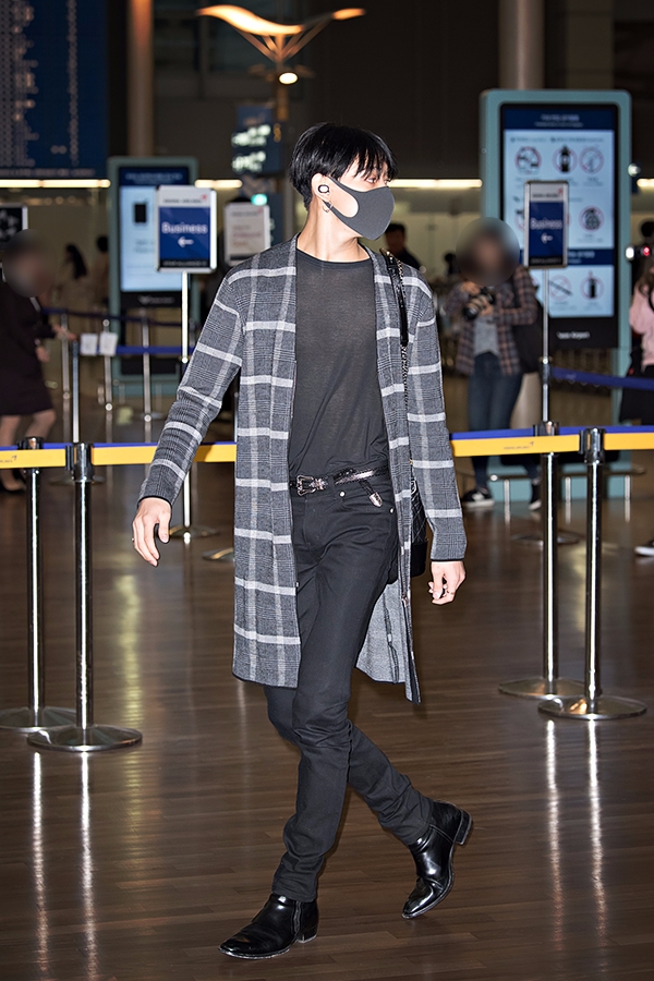 갓세븐(GOT7) 뱀뱀, 인천국제공항 출국 현장