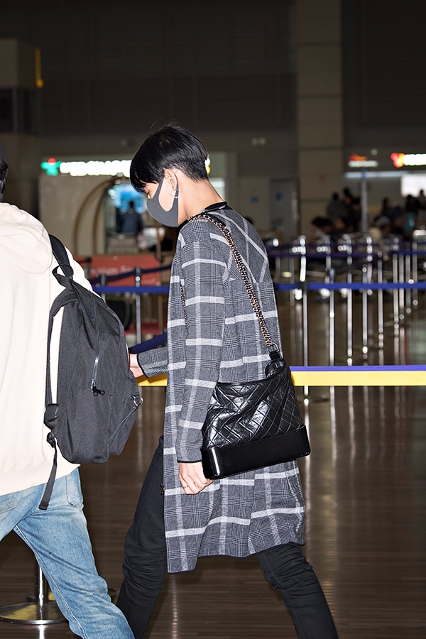 갓세븐(GOT7) 뱀뱀, 인천국제공항 출국 현장