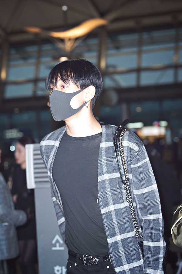 갓세븐(GOT7) 뱀뱀, 인천국제공항 출국 현장