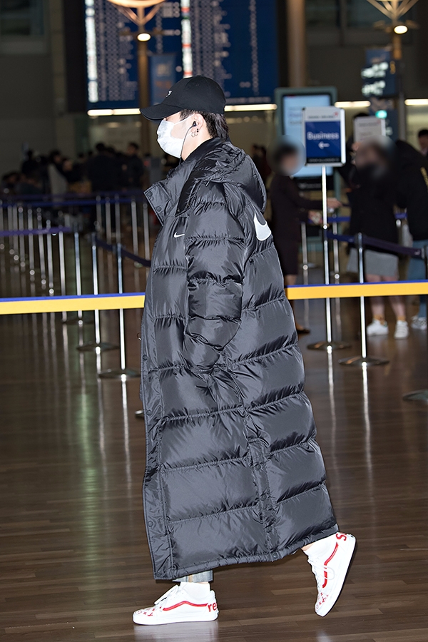 갓세븐(GOT7) 영재, 인천국제공항 출국 현장