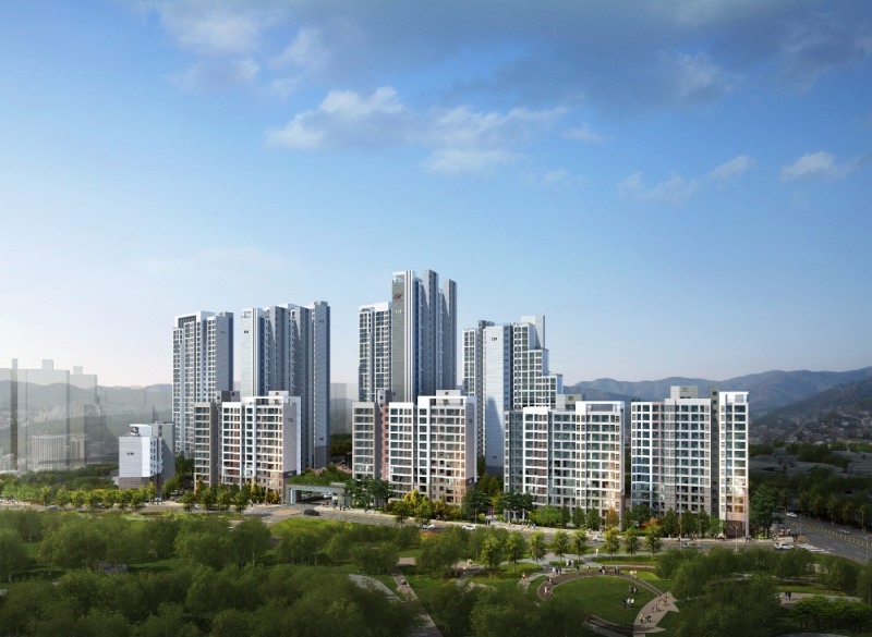 힐스테이트 클래시안 투시도.(사진=현대건설)