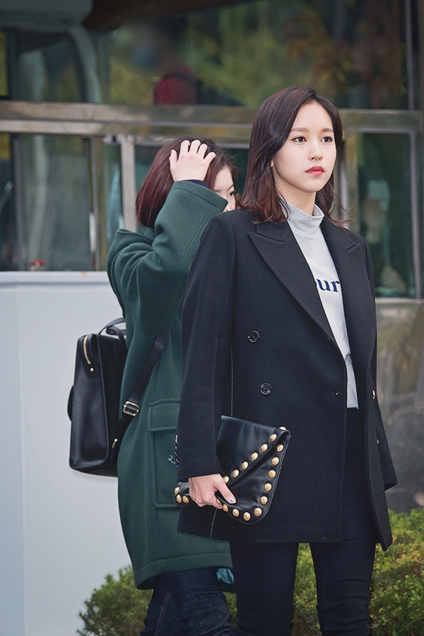 트와이스(TWICE) 미나, KBS 뮤직뱅크 출근길