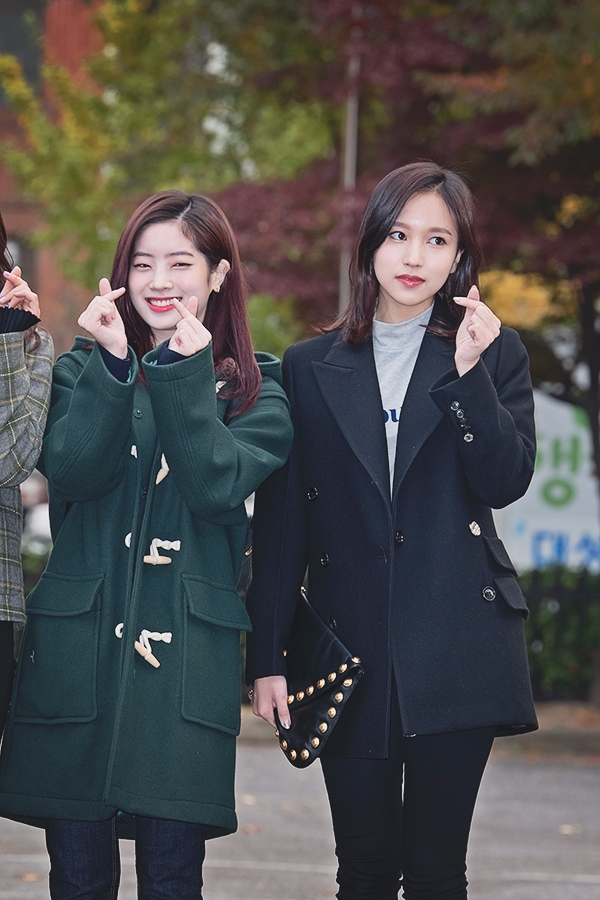 트와이스(TWICE) 다현-미나, KBS 뮤직뱅크 출근길