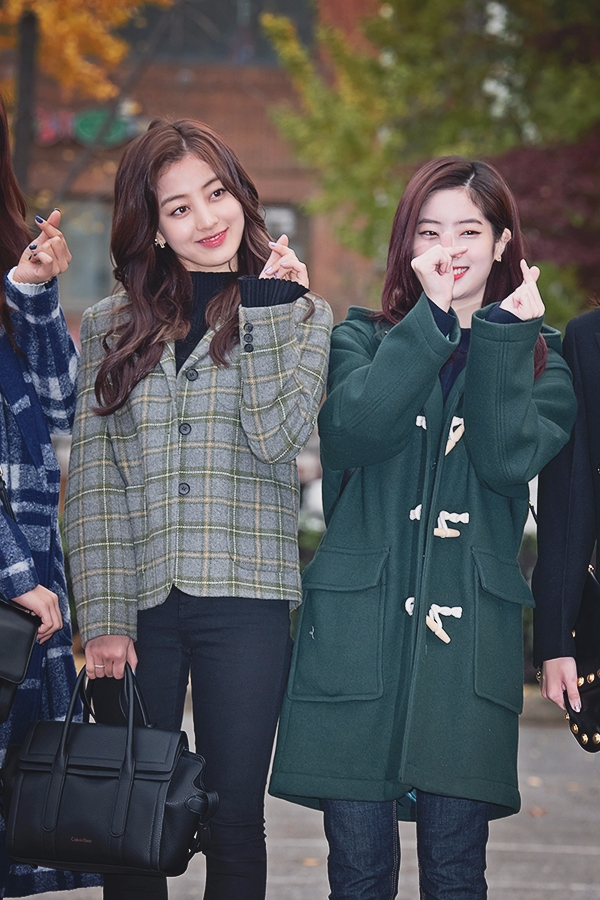 트와이스(TWICE) 지효-다현, KBS 뮤직뱅크 출근길