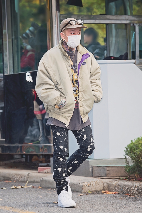 블락비(Block B) 태일, KBS 뮤직뱅크 출근길