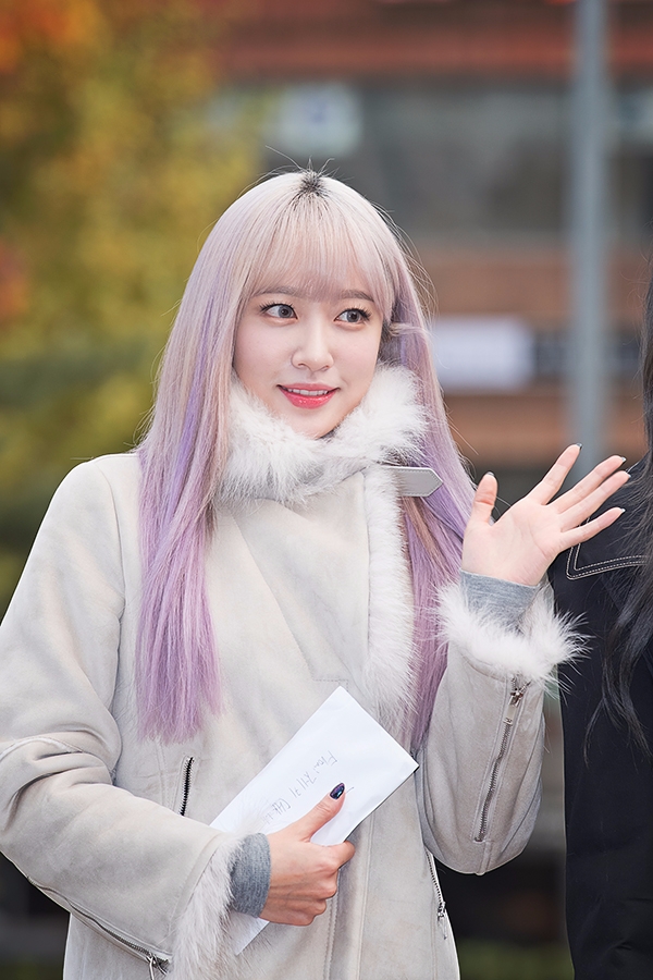 EXID 하니, KBS 뮤직뱅크 출근길