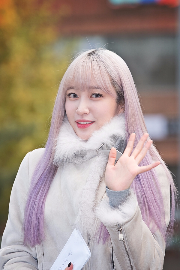 EXID 하니, KBS 뮤직뱅크 출근길