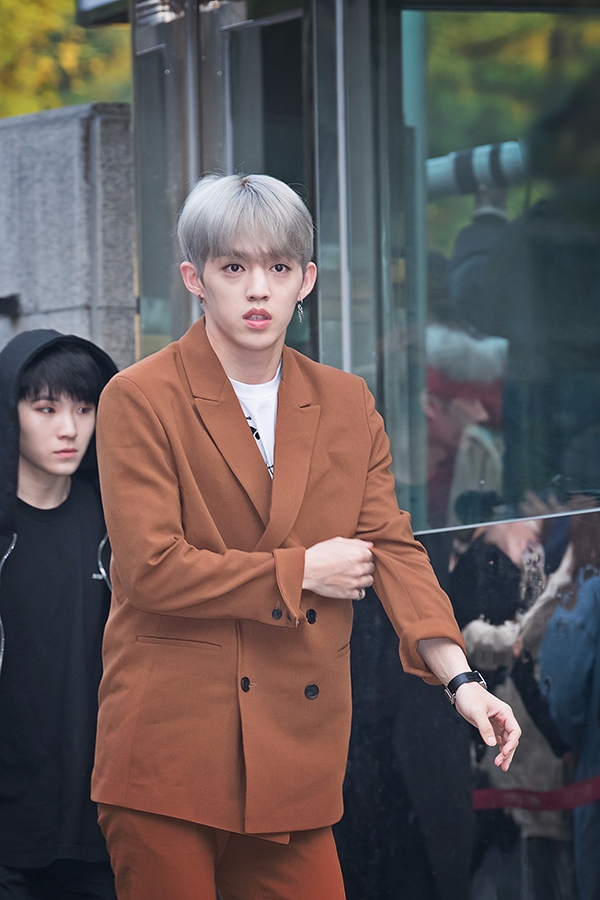 세븐틴(Seventeen) 에스쿱스, KBS 뮤직뱅크 출근길