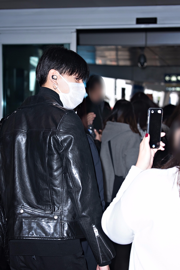 갓세븐(GOT7) 뱀뱀, 인천국제공항 입국 현장