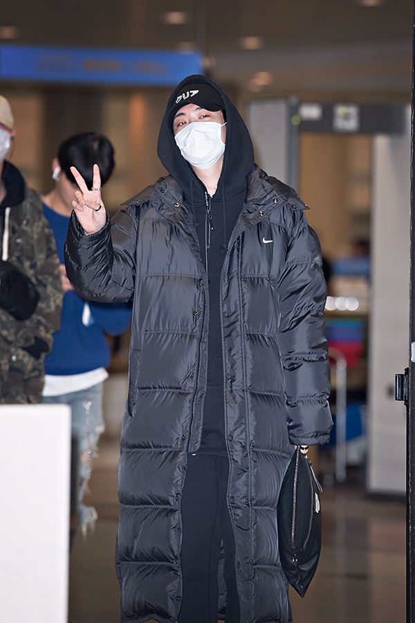 갓세븐(GOT7) 영재, 인천국제공항 입국 현장