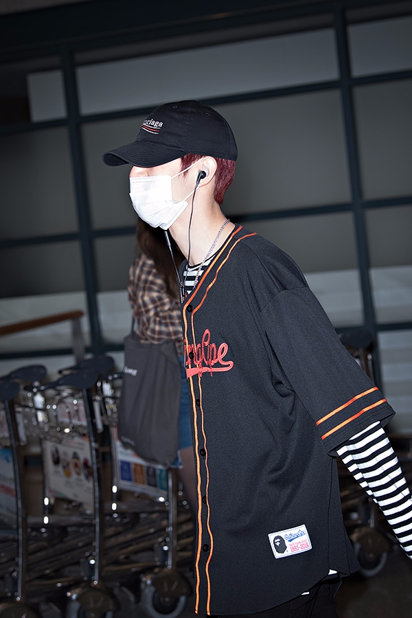 갓세븐(GOT7) 마크, 인천국제공항 입국 현장