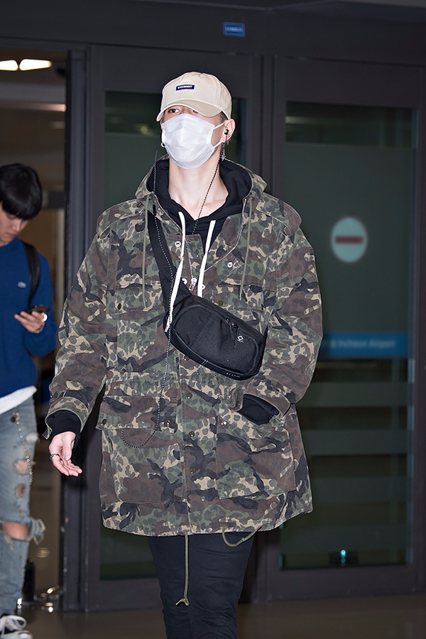갓세븐(GOT7) 유겸, 인천국제공항 입국 현장