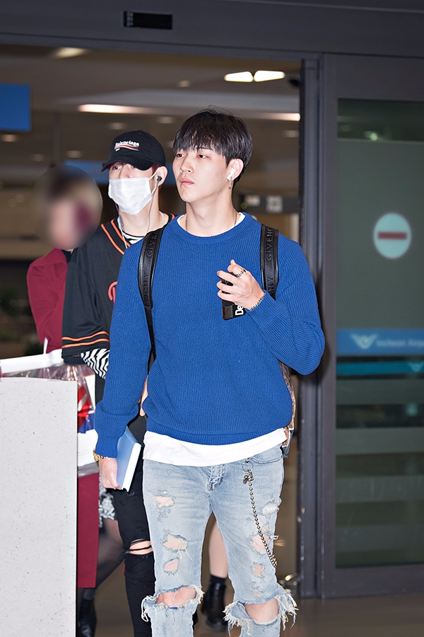 갓세븐(GOT7) 마크-제이비, 인천국제공항 입국 현장