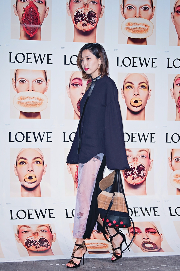 김나영, 로에베 ' 2018 봄/여름 여성 컬렉션 프리뷰 및 파티' 포토콜 행사