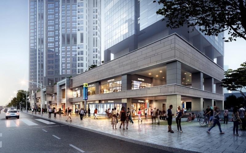 영등포뉴타운 꿈에그린 스퀘어 투시도.(사진=한화건설)