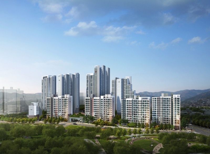 힐스테이트 클래시안 투시도.(사진=현대건설)