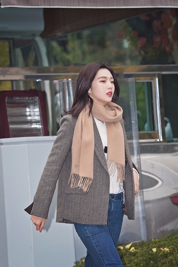 레드벨벳 (Red Velvet) 조이, 뮤직뱅크 출근길