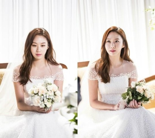 '웨딩드레스 입고 청순美+가녀린 쇄골라인' 고성희, 이 정도 일 줄이야...