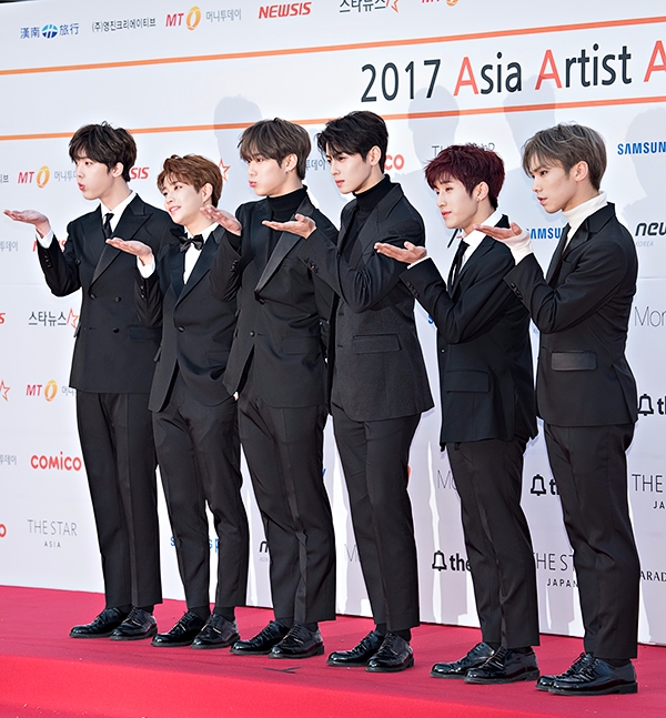 아스트로, '2017 아시아 아티스트 어워즈(2017 AAA)' 레드카펫 행사