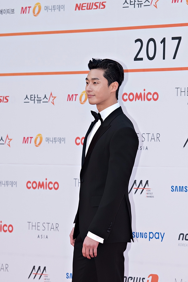 박서준, '2017 아시아 아티스트 어워즈(2017 AAA)' 레드카펫 행사