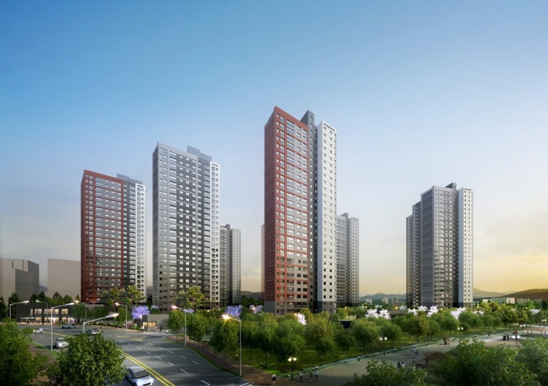 전주 에코시티 데시앙 네스트 투시도.(사진=태영건설)