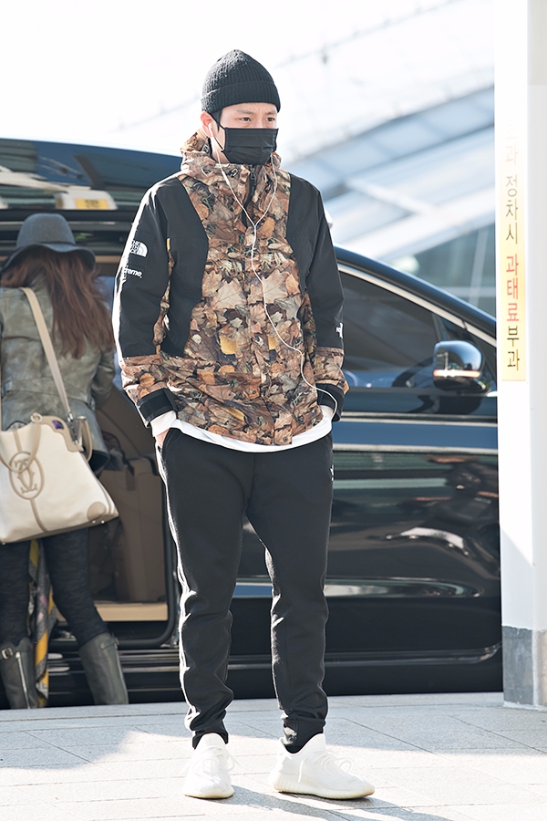 BAP(비에이피) 힘찬, 인천국제공항 출국 현장