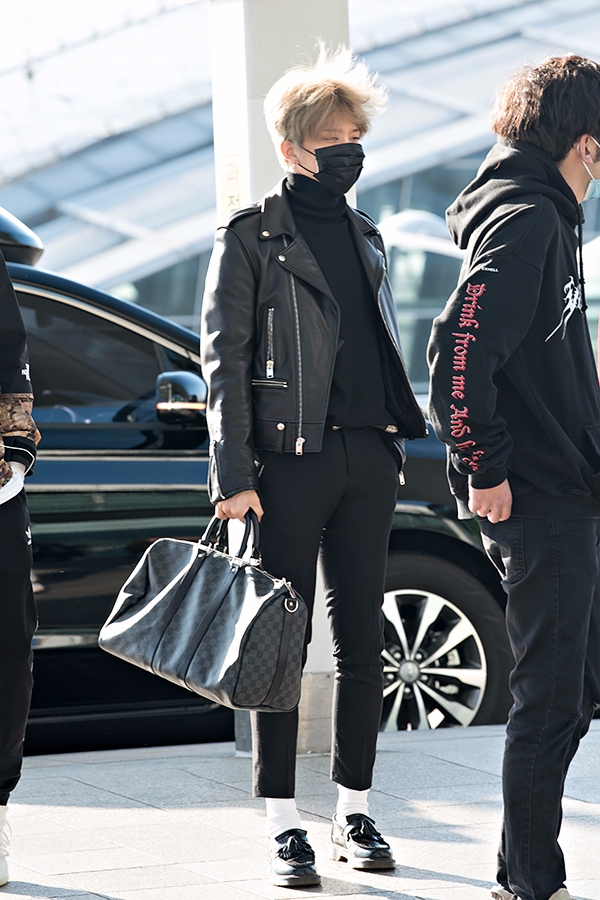 BAP(비에이피) 영재, 인천국제공항 출국 현장