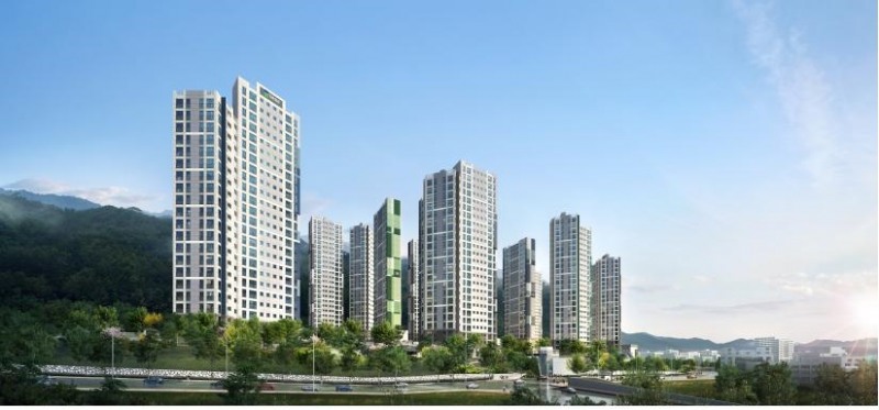 양산 물금 투시도.(사진=한신공영)