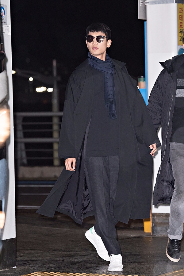 샤이니(SHINee) 민호, 인천국제공항 출국 현장