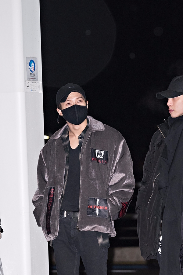 샤이니(SHINee) 태민, 인천국제공항 출국 현장