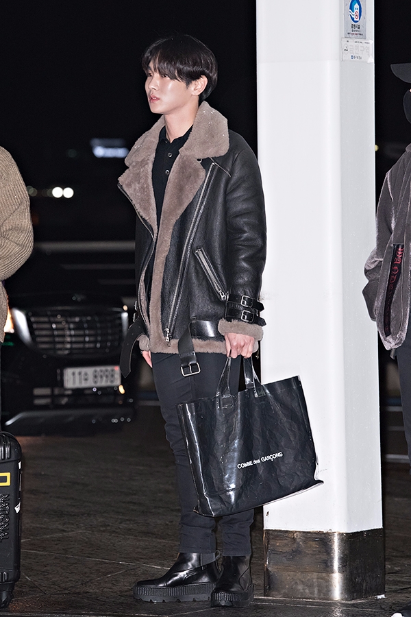 샤이니(SHINee) 키, 인천국제공항 출국 현장