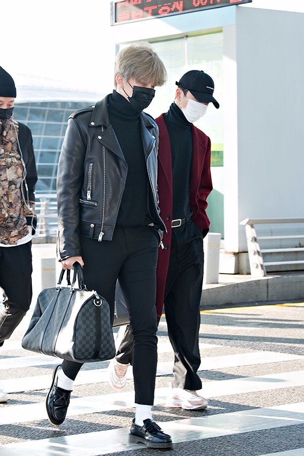 BAP(비에이피) 영재, 인천국제공항 출국 현장