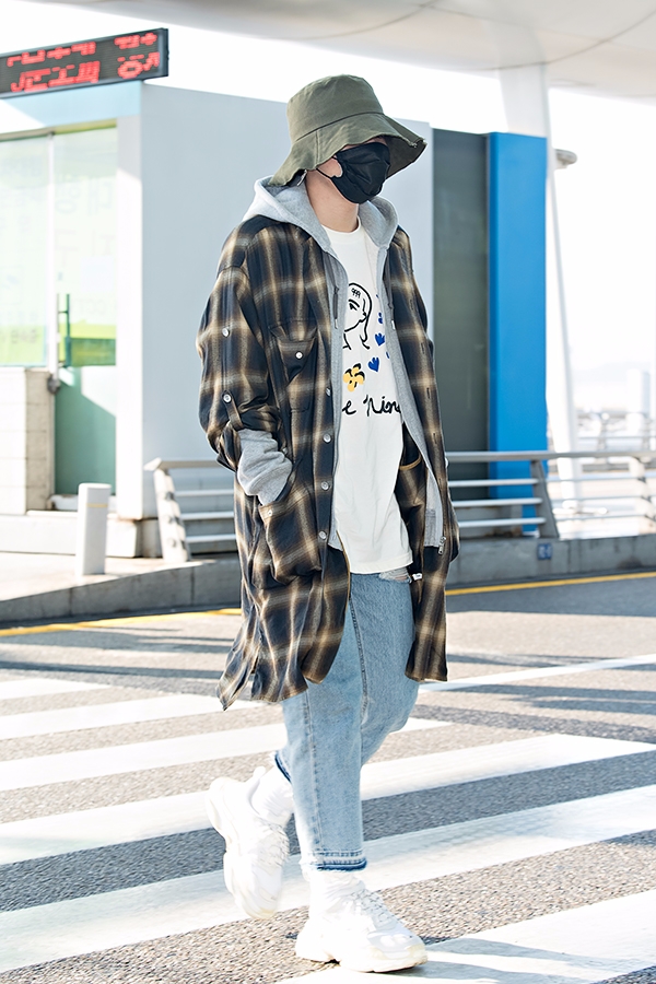 BAP(비에이피) 종업, 인천국제공항 출국 현장