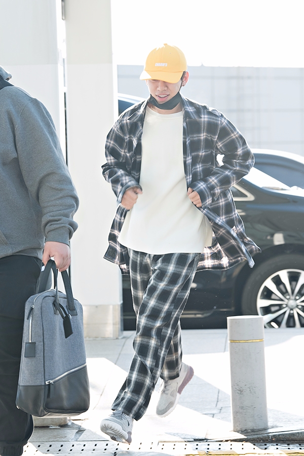 BAP(비에이피) 대현, 인천국제공항 출국 현장