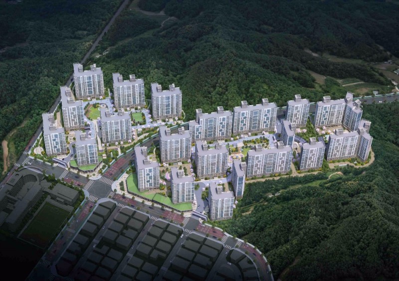 울산 테크노 호반베르디움 조감도.(사진=호반건설)