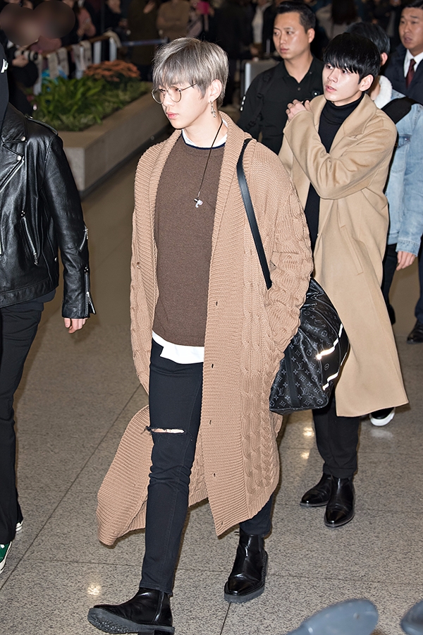 워너원(WannaOne) 강다니엘-옹성우, 인천국제공항 입국 현장