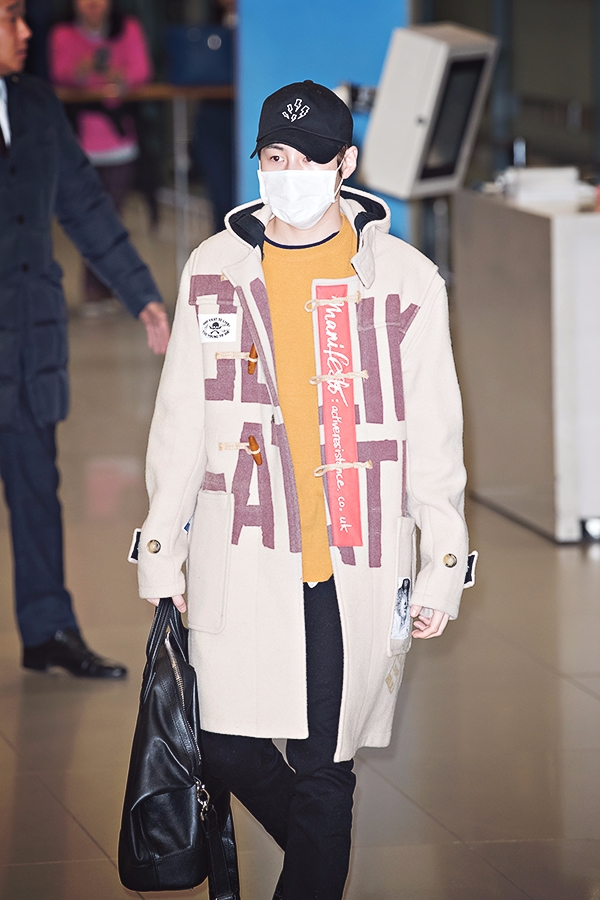 워너원(WannaOne) 하성운, 인천국제공항 입국 현장