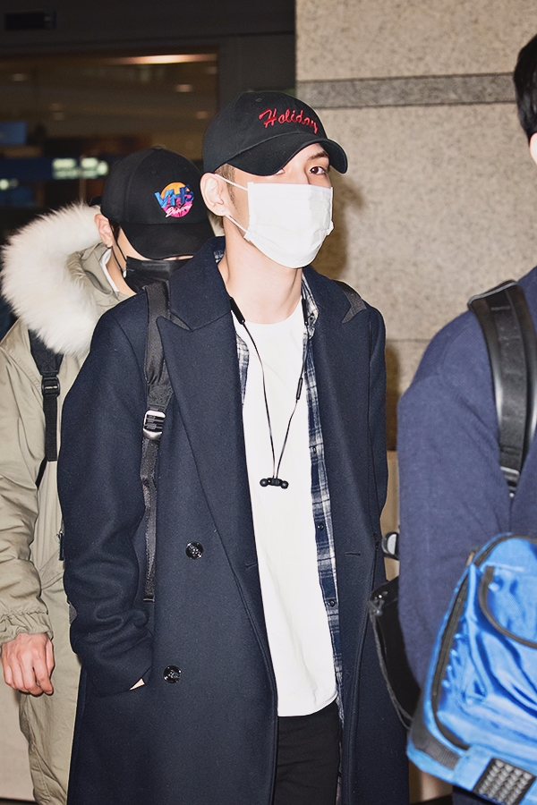 데이식스(DAY6) 원필, 인천국제공항 입국 현장