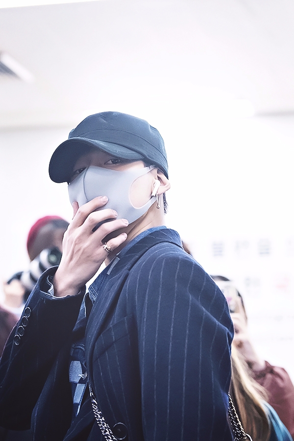 갓세븐(GOT7) 뱀뱀, 김포국제공항 입국 현장