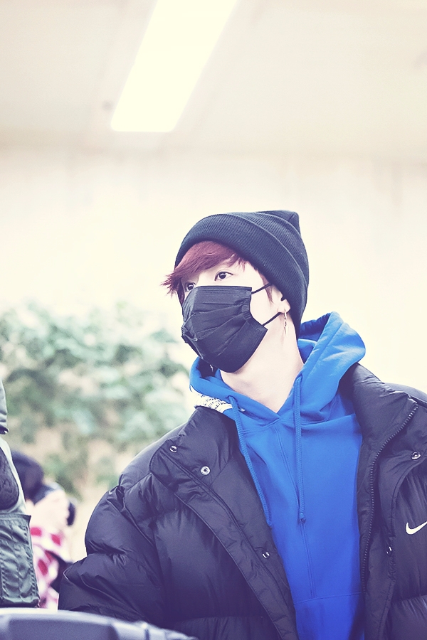갓세븐(GOT7) 마크, 김포국제공항 입국 현장