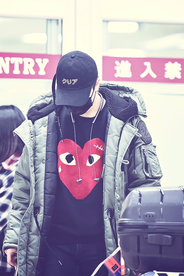 갓세븐(GOT7) 영재, 김포국제공항 입국 현장