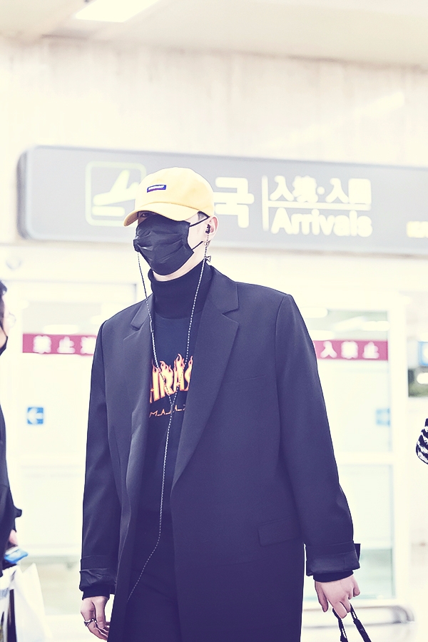 갓세븐(GOT7) 유겸, 김포국제공항 입국 현장