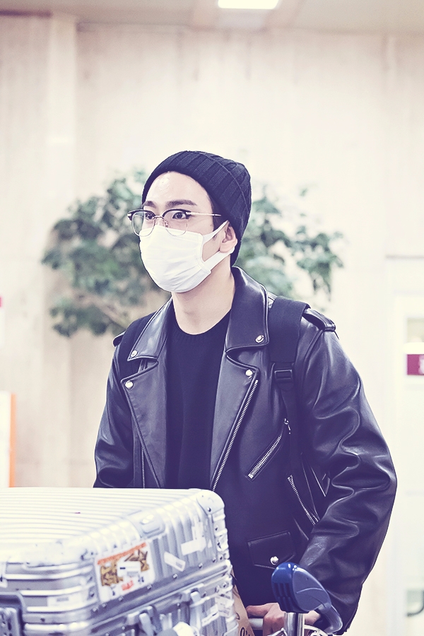 갓세븐(GOT7) 진영, 김포국제공항 입국 현장