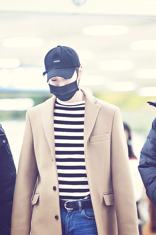 샤이니 태민, 김포국제공항 입국 현장