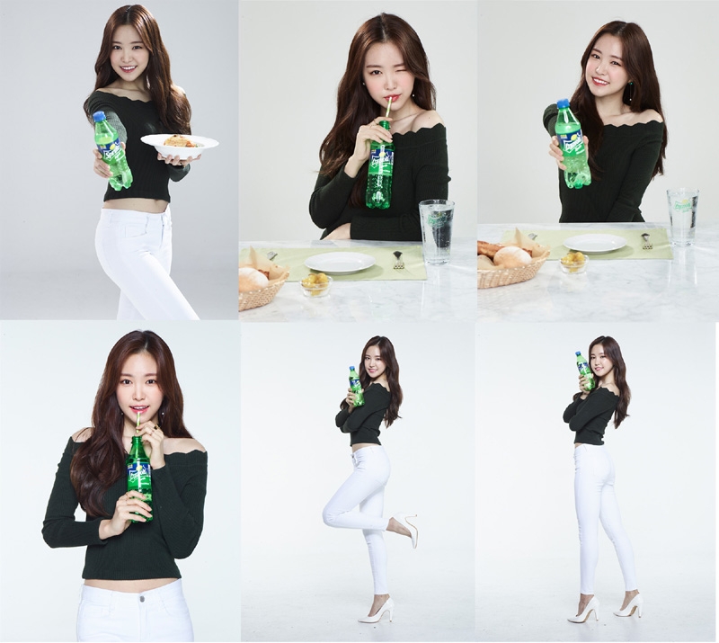 스프라이트 손나은 화보컷. (사진= 코카-콜라사)
