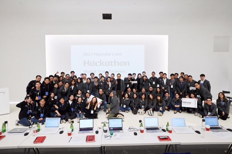 현대카드 ‘해커톤’ 행사 진행
